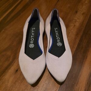 Rothy's Women's Cream Flats